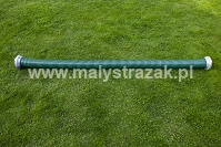  4. Saugschlauch mit Kupplungen PVC Ø 110mm; L: 2,5m (hergestellt in Deutschland)