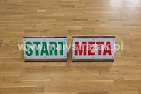 13. Tabliczki informacyjne – START, META