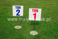  4. Information signs - race tracks markings