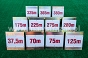 24. Information signs – relay race (for youth fire brigades) (11 Pcs.)