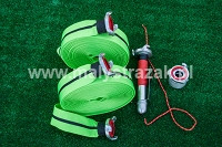 3. Hoses for 100m obstacle race (made in Germany)